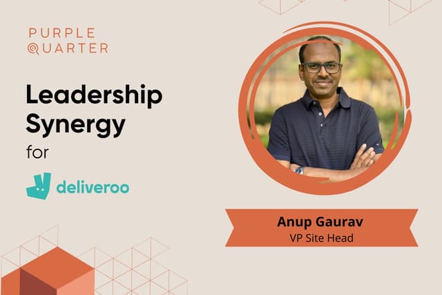 Deliveroo’s Growth Recipe: VP Engineering & India Site Head for Scale and Impact