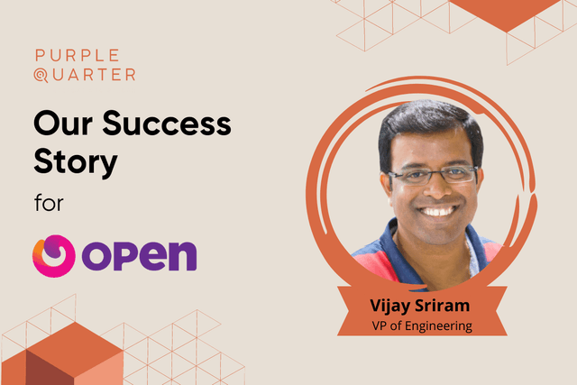 Neo-banking Platform, Open Onboarded Ex-Amazon Techie as Vice President of Engineering Neo-banking Platform, Open Onboarded Ex-Amazon Techie as Vice President of Engineering